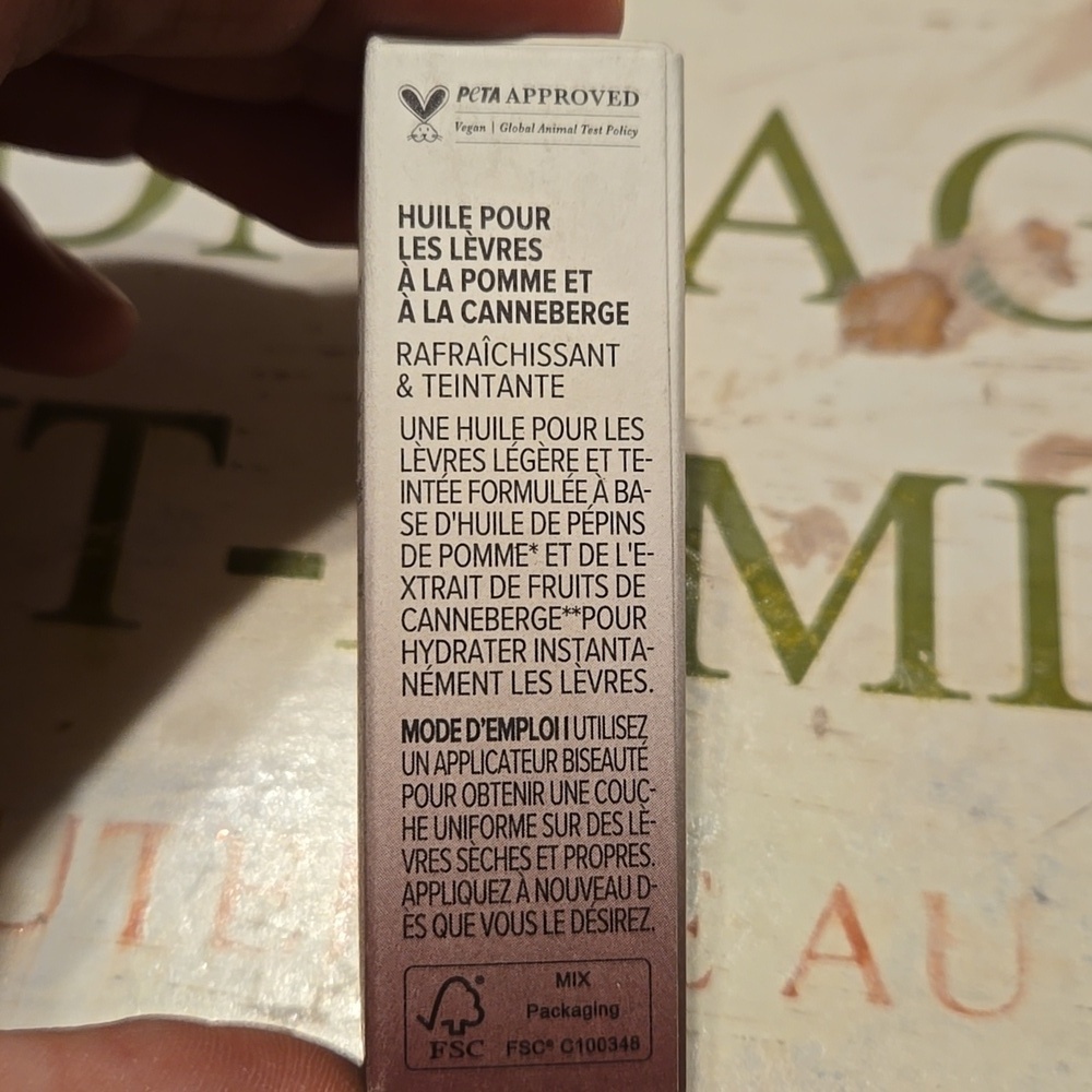 Nooni - Applecranberry lip oil - Picture 3 of 6